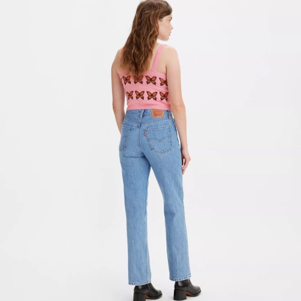 NWT! Levi’s low pro mid rise straight leg jeans size 31 - Picture 2 of 12